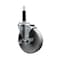 Service Caster 5'' Semi Steel Swivel 3/4'' Expanding Stem Caster with Brake SCC-EX20S515-SSR-TLB-34 - alternate 1